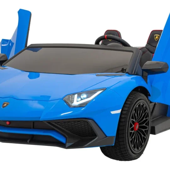 Lamborghini Aventador Sv Auto Za 2 Djece, Plavi Auto Na Akumulator 1