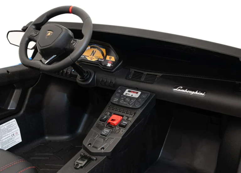 Lamborghini Aventador Sv Auto Za 2 Djece, Plavi Auto Na Akumulator 11