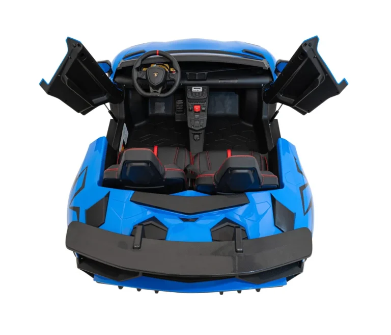 Lamborghini Aventador Sv Auto Za 2 Djece, Plavi Auto Na Akumulator 19