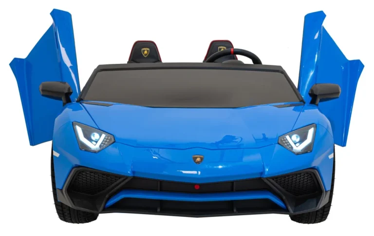 Lamborghini Aventador Sv Auto Za 2 Djece, Plavi Auto Na Akumulator 4