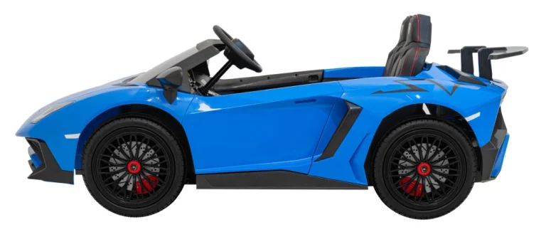 Lamborghini Aventador Sv Auto Za 2 Djece, Plavi Auto Na Akumulator 5