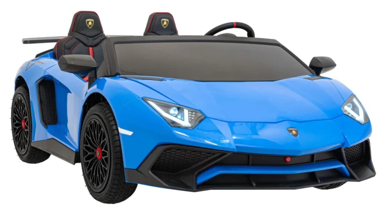 Lamborghini Aventador Sv Auto Za 2 Djece, Plavi Auto Na Akumulator 9