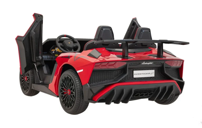 Lamborghini Aventador Sv Automobil Na Baterije Za 2 Djece Crveni + 2,4 Ghz Daljinski, Crvena 10