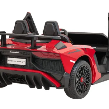 Lamborghini Aventador Sv Automobil Na Baterije Za 2 Djece Crveni + 2,4 Ghz Daljinski, Crvena 12