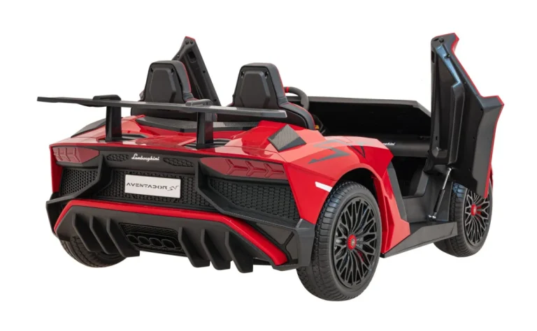 Lamborghini Aventador Sv Automobil Na Baterije Za 2 Djece Crveni + 2,4 Ghz Daljinski, Crvena 12