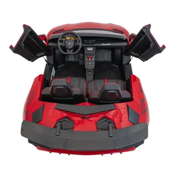 Lamborghini Aventador Sv Automobil Na Baterije Za 2 Djece Crveni + 2,4 Ghz Daljinski, Crvena 14