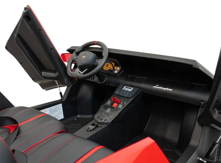 Lamborghini Aventador Sv Automobil Na Baterije Za 2 Djece Crveni + 2,4 Ghz Daljinski, Crvena 15