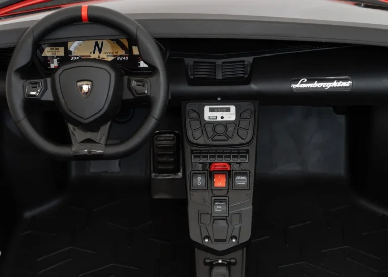 Lamborghini Aventador Sv Automobil Na Baterije Za 2 Djece Crveni + 2,4 Ghz Daljinski, Crvena 27