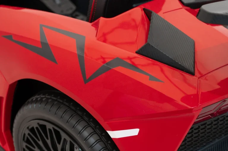 Lamborghini Aventador Sv Automobil Na Baterije Za 2 Djece Crveni + 2,4 Ghz Daljinski, Crvena 30