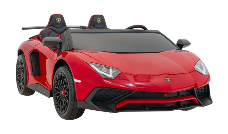 Lamborghini Aventador Sv Automobil Na Baterije Za 2 Djece Crveni + 2,4 Ghz Daljinski, Crvena 6
