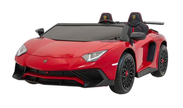 Lamborghini Aventador Sv Automobil Na Baterije Za 2 Djece Crveni + 2,4 Ghz Daljinski, Crvena 7