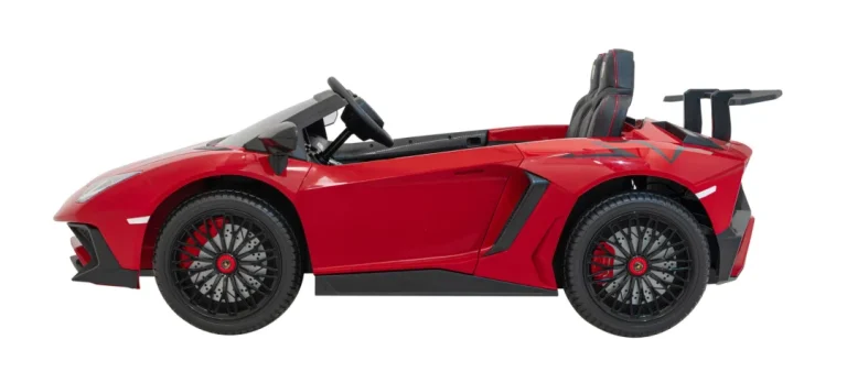 Lamborghini Aventador Sv Automobil Na Baterije Za 2 Djece Crveni + 2,4 Ghz Daljinski, Crvena 8