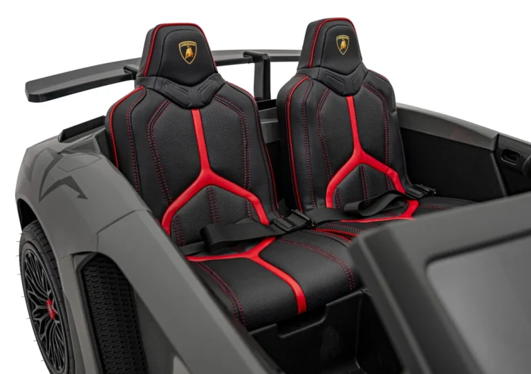 Lamborghini Aventador Sv Automobil Na Baterije Za 2 Djece, Sivi + 2,4 Ghz Daljinski Upravljač + Eva 12