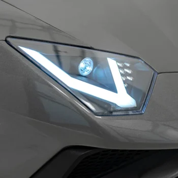 Lamborghini Aventador Sv Automobil Na Baterije Za 2 Djece, Sivi + 2,4 Ghz Daljinski Upravljač + Eva 17