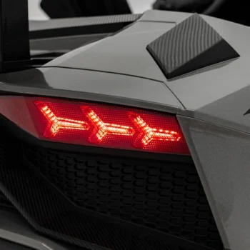 Lamborghini Aventador Sv Automobil Na Baterije Za 2 Djece, Sivi + 2,4 Ghz Daljinski Upravljač + Eva 18