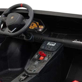 Lamborghini Aventador Sv Automobil Na Baterije Za 2 Djece, Sivi + 2,4 Ghz Daljinski Upravljač + Eva 22