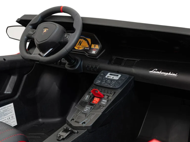 Lamborghini Aventador Sv Automobil Na Baterije Za 2 Djece, Sivi + 2,4 Ghz Daljinski Upravljač + Eva 22