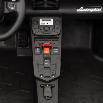 Lamborghini Aventador Sv Automobil Na Baterije Za 2 Djece, Sivi + 2,4 Ghz Daljinski Upravljač + Eva 25