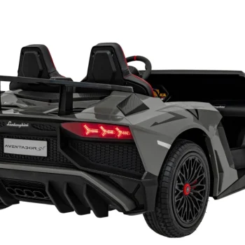 Lamborghini Aventador Sv Automobil Na Baterije Za 2 Djece, Sivi + 2,4 Ghz Daljinski Upravljač + Eva 5