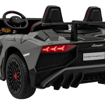 Lamborghini Aventador Sv Automobil Na Baterije Za 2 Djece, Sivi + 2,4 Ghz Daljinski Upravljač + Eva 7