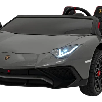 Lamborghini Aventador Sv Automobil Na Baterije Za 2 Djece, Sivi + 2,4 Ghz Daljinski Upravljač + Eva 9