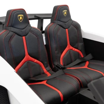 Lamborghini Aventador Sv Baterijski Auto Za Dvoje Djece Bijeli + Motor Bez četkica + Gume, Bijela Auto Na Akumulator 15