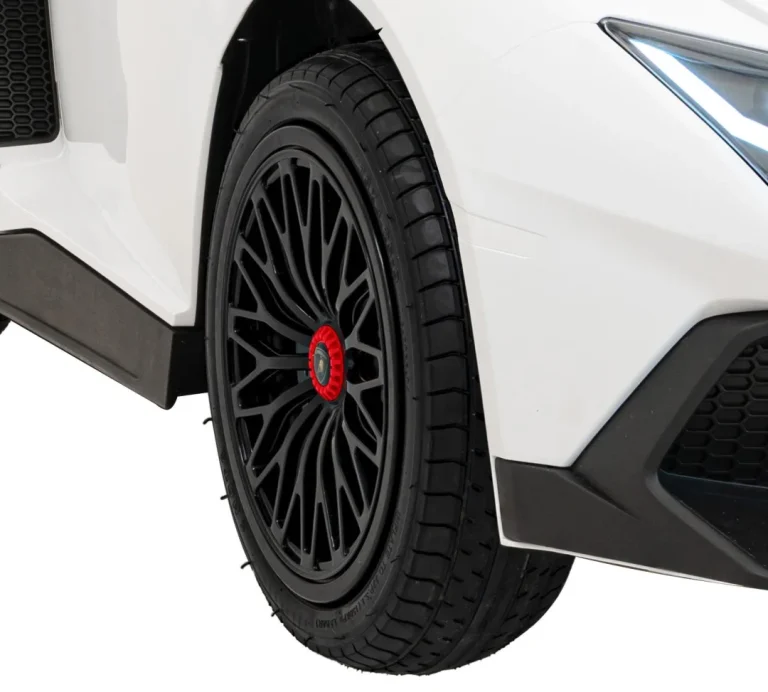 Lamborghini Aventador Sv Baterijski Auto Za Dvoje Djece Bijeli + Motor Bez četkica + Gume, Bijela Auto Na Akumulator 22