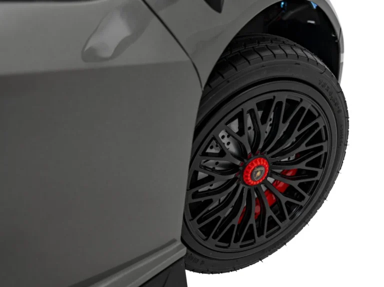 Lamborghini Aventador Sv Baterijski Automobil Za 2 Djece, Sivi + Motor Bez četkica + Gume Na Auto Na Akumulator 18