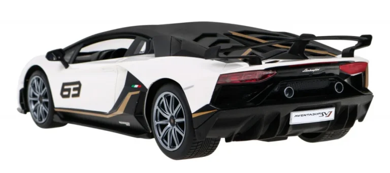 Lamborghini Aventador Svj Rastar Model 1:14 Automobil Na Daljinsko Upravljanje + 2,4 Ghz, Bijela 3