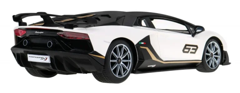 Lamborghini Aventador Svj Rastar Model 1:14 Automobil Na Daljinsko Upravljanje + 2,4 Ghz, Bijela 4
