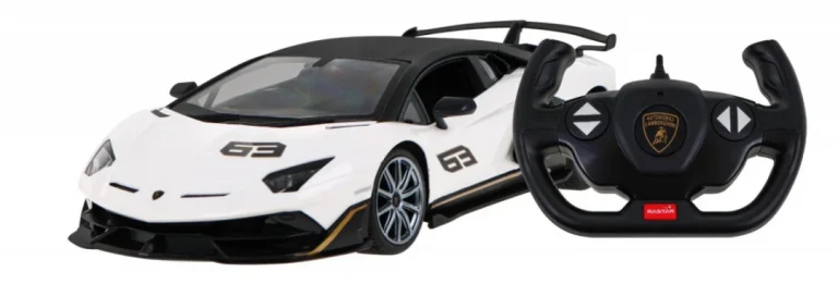 Lamborghini Aventador Svj Rastar Model 1:14 Automobil Na Daljinsko Upravljanje + 2,4 Ghz, Bijela 6
