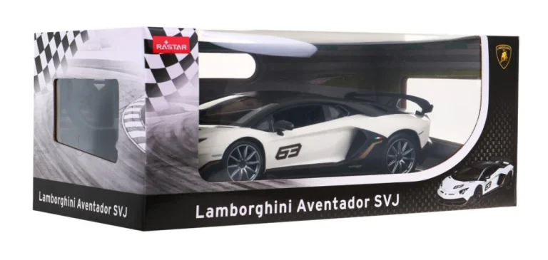 Lamborghini Aventador Svj Rastar Model 1:14 Automobil Na Daljinsko Upravljanje + 2,4 Ghz, Bijela 8
