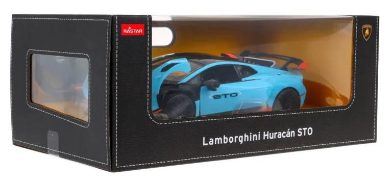 Lamborghini Huracan Sto Rastar Model 1:14 Automobil Na Daljinsko Upravljanje + Daljinski, Plava 12