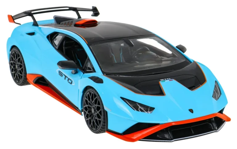 Lamborghini Huracan Sto Rastar Model 1:14 Automobil Na Daljinsko Upravljanje + Daljinski, Plava 3