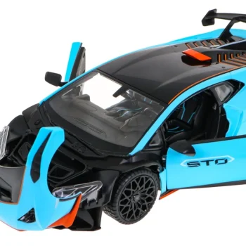 Lamborghini Huracan Sto Rastar Model 1:14 Automobil Na Daljinsko Upravljanje + Daljinski, Plava 4