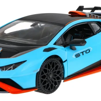 Lamborghini Huracan Sto Rastar Model 1:14 Automobil Na Daljinsko Upravljanje + Daljinski, Plava 6