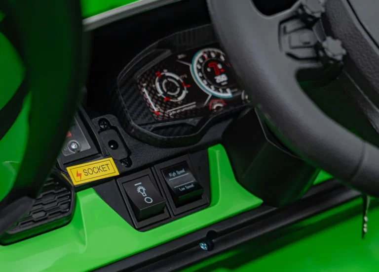 Lamborghini Revuelto Xl Strong Zeleno Vozilo Auto Na Akumulator 19