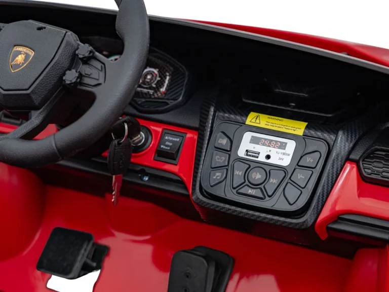 Lamborghini Revuelto Xl Strong, Crveno Auto Na Akumulator 17