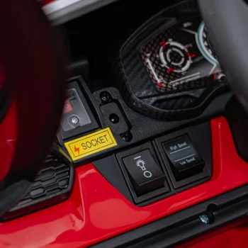 Lamborghini Revuelto Xl Strong, Crveno Auto Na Akumulator 18