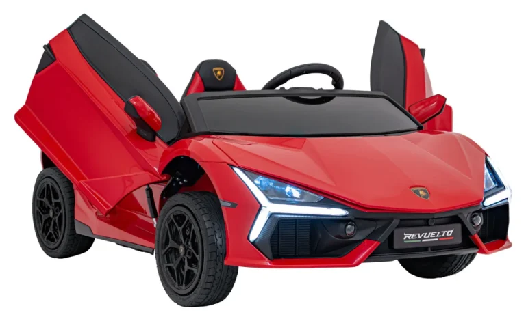 Lamborghini Revuelto Xl Strong, Crveno Auto Na Akumulator 7