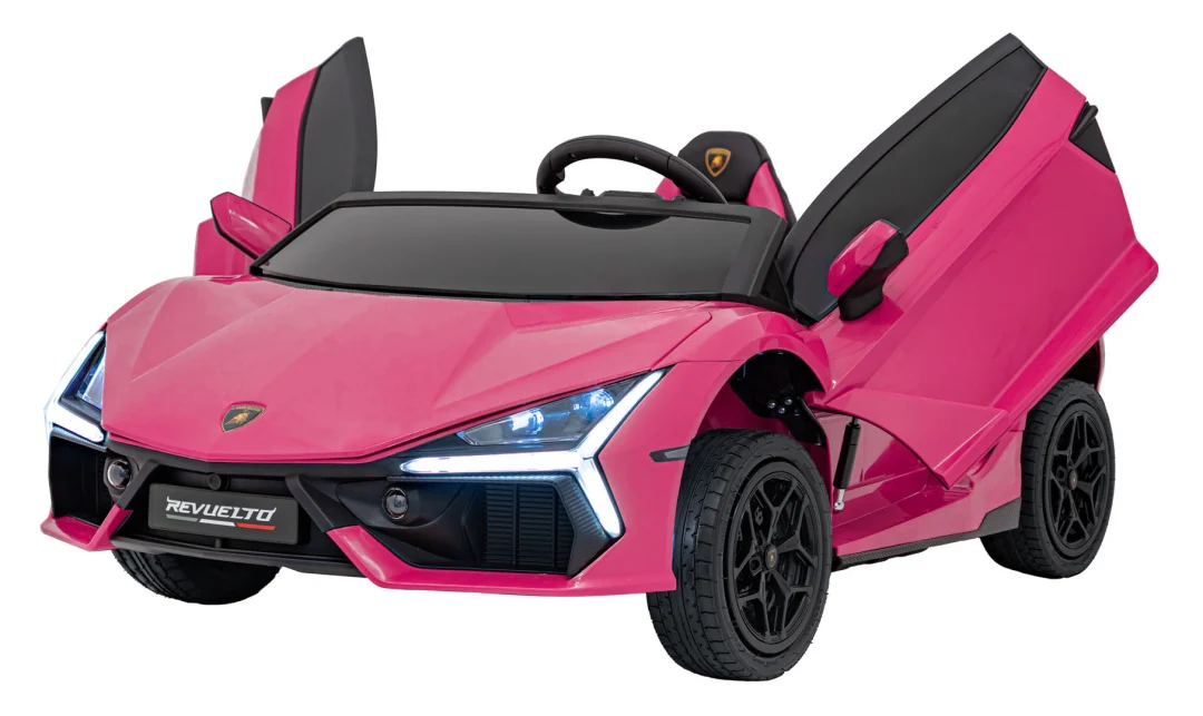 Lamborghini Revuelto Xl Strong Ružičasto Vozilo Auto Na Akumulator 1