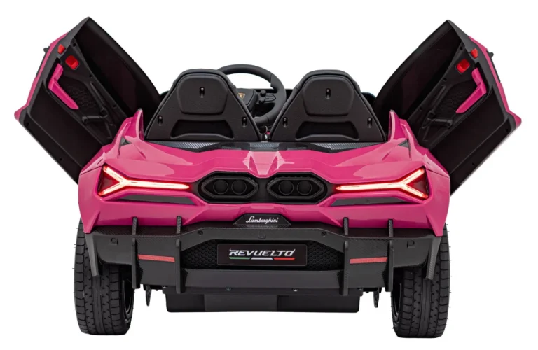 Lamborghini Revuelto Xl Strong Ružičasto Vozilo Auto Na Akumulator 11