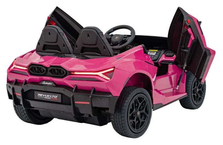 Lamborghini Revuelto Xl Strong Ružičasto Vozilo Auto Na Akumulator 12