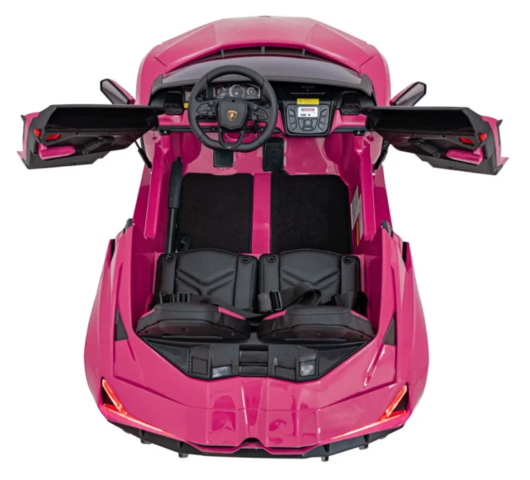 Lamborghini Revuelto Xl Strong Ružičasto Vozilo Auto Na Akumulator 13