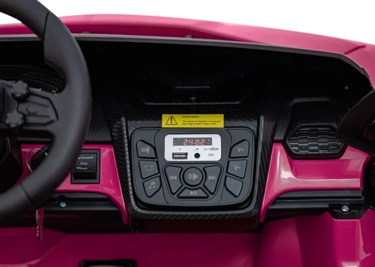 Lamborghini Revuelto Xl Strong Ružičasto Vozilo Auto Na Akumulator 15