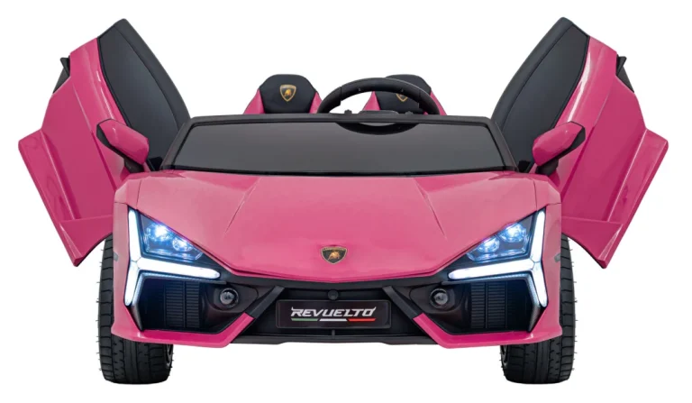 Lamborghini Revuelto Xl Strong Ružičasto Vozilo Auto Na Akumulator 4