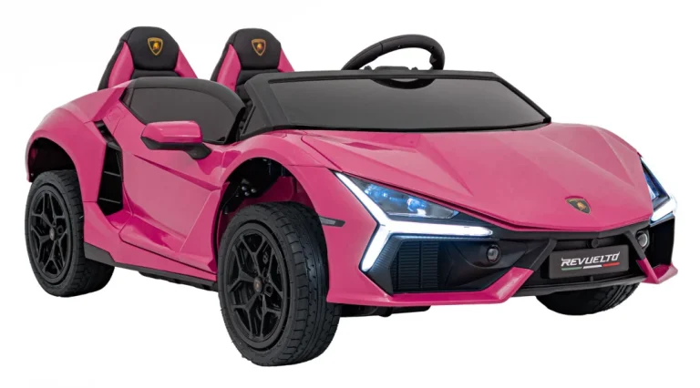 Lamborghini Revuelto Xl Strong Ružičasto Vozilo Auto Na Akumulator 6