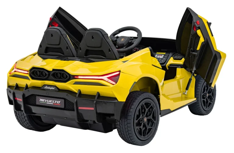Lamborghini Revuelto Xl Strong žuto Auto Na Akumulator 12