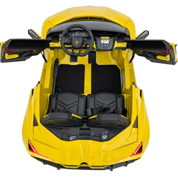 Lamborghini Revuelto Xl Strong žuto Auto Na Akumulator 13