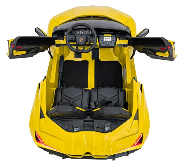 Lamborghini Revuelto Xl Strong žuto Auto Na Akumulator 13